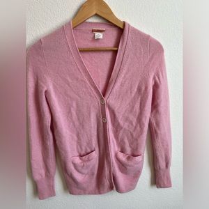 J crew small cashmere cardigan